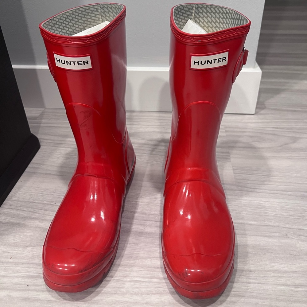 Hunter rain boots